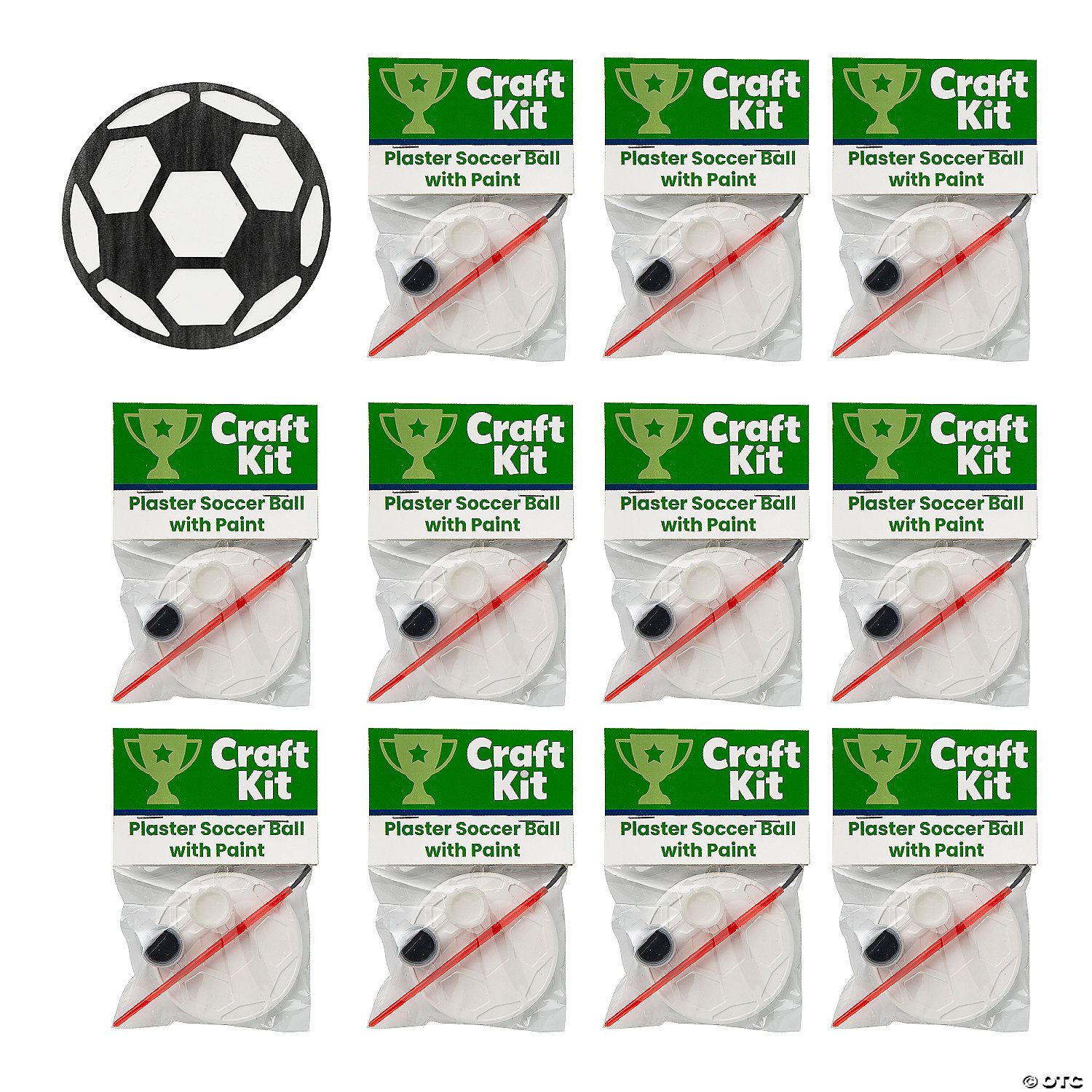 Soccer Ball with Paint Craft Kit